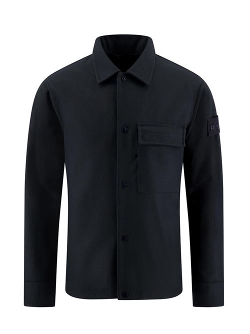 Overshirt con logo Stone Island | K2S151200028S0F24V0020